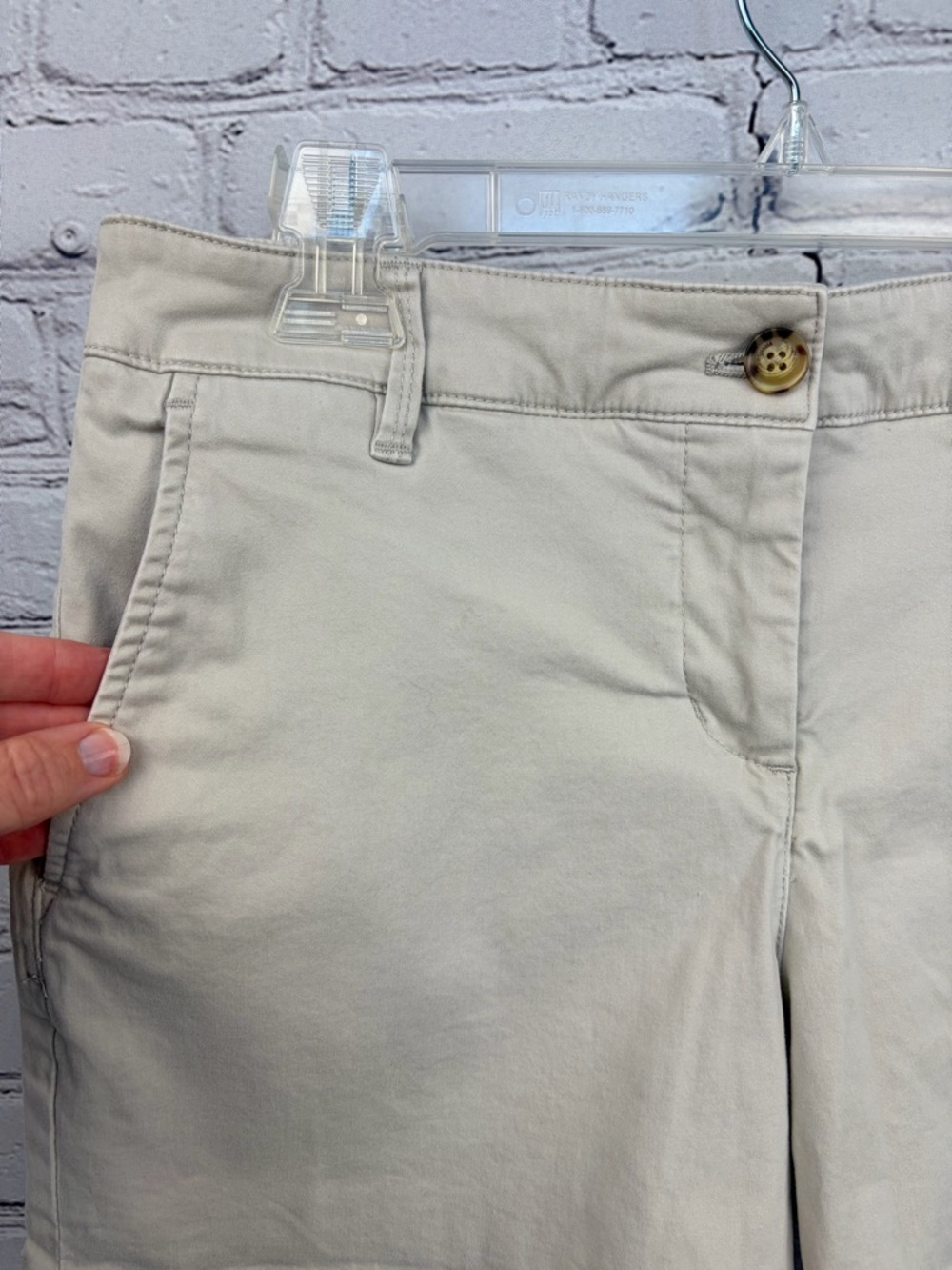 Tommy Bahama Boracay Chino 5” Shorts Khaki Sand Sz 8 - Picture 6 of 15